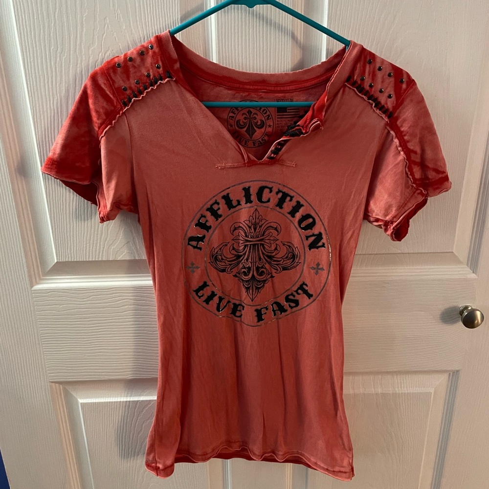 Affliction Shirt Size Medium